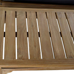 Ensemble Table avec 3 Sièges DKD Home Decor Teck 127 x 72 x 88 cm (4 pcs)