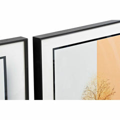 Jeu de 3 tableaux DKD Home Decor Montagne Moderne (200 x 3 x 70 cm)