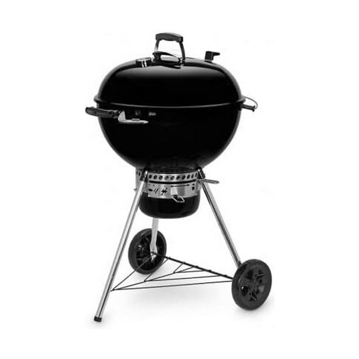 Kohlegrill mit Deckel und Rädern Weber Master Touch (65 x 72 x 107 cm)