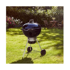 Barbecue à Charbon avec Couvercle et Roulettes Weber Master Touch (65 x 72 x 107 cm)