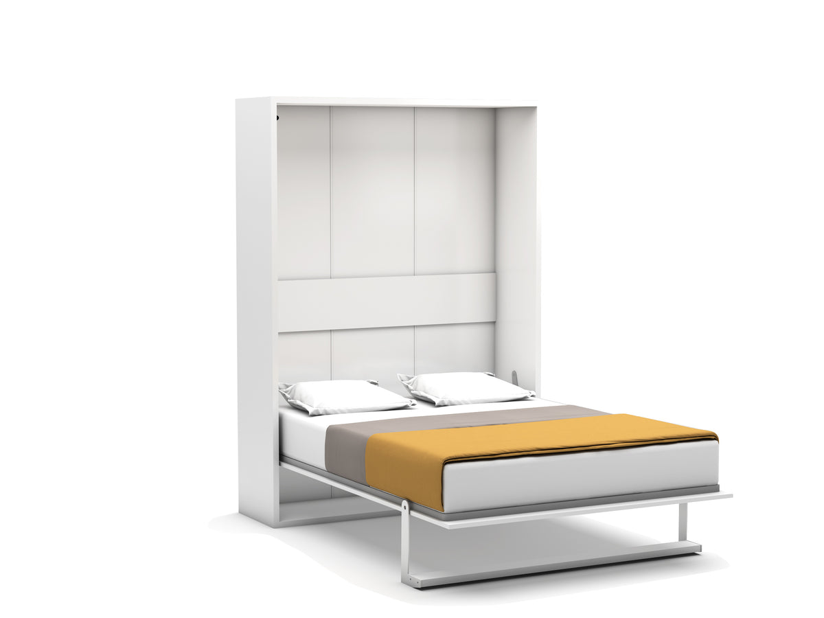 Smart Design Furniture Double Bed With Bookshelf 1111