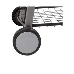 Coal Barbecue with Wheels 120 x 58,5 x 95 cm Black/Grey