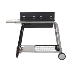 Coal Barbecue with Wheels 120 x 58,5 x 95 cm Black/Grey