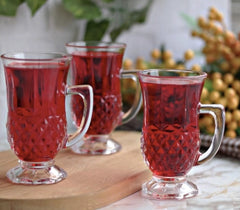 Ensemble de 6 grands verres à poignées Istanbul PB-55671