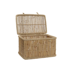 Coffre DKD Home Decor 74 x 46 x 46 cm Naturel Corde Bambou